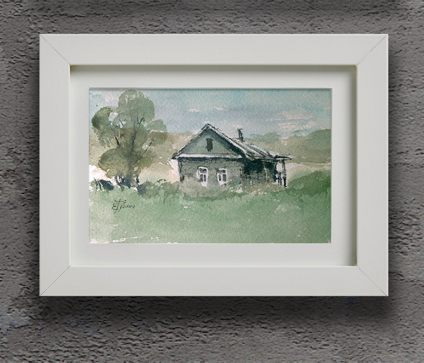 Painting in the interior: Country