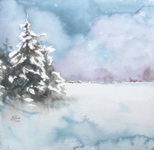 Watercolor: Winter