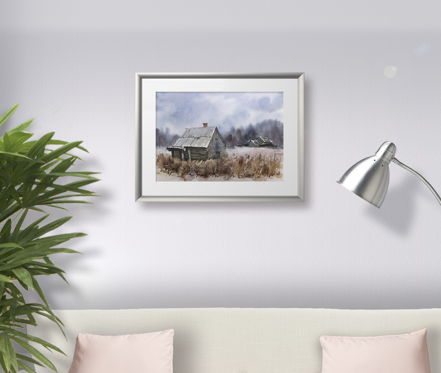 Painting in the interior: Abandoned places