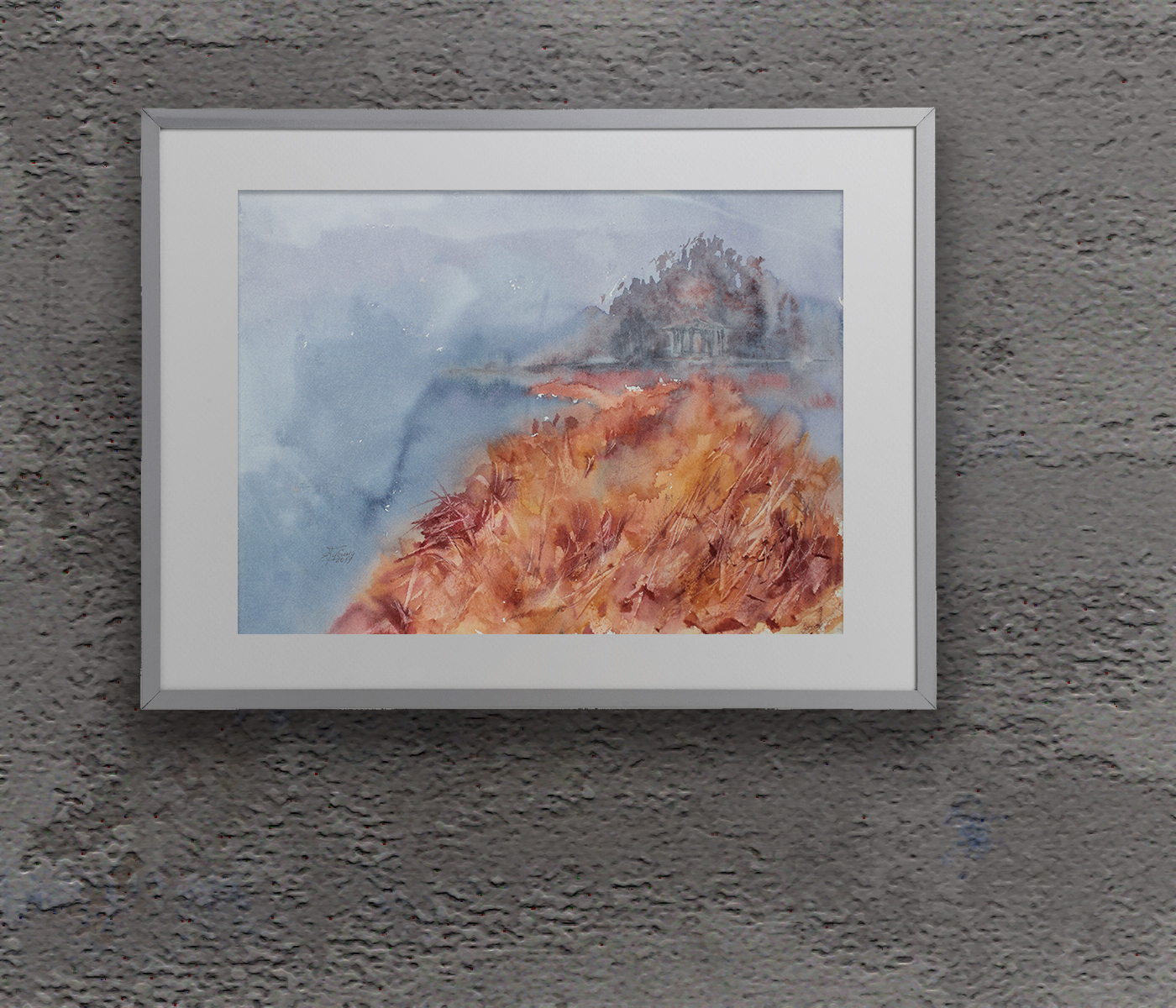 Painting in the interior: Autumn Fantasy