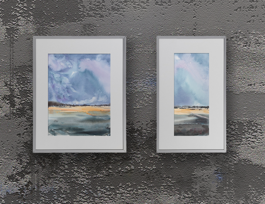 Painting in the interior: After a thunderstorm – 2