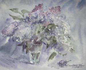 Watercolor: Lilac